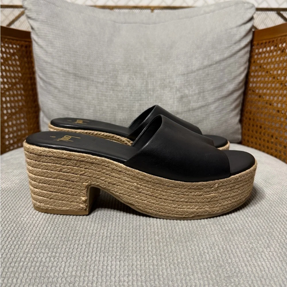 Beek Prinia Jute Platform Sandals